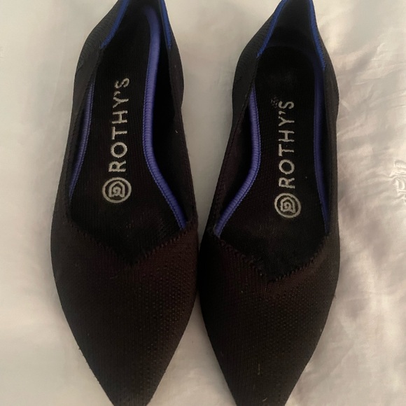 Rothy's Black Flats - Picture 2 of 3